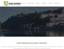 Tablet Screenshot of cookbrown.co.uk